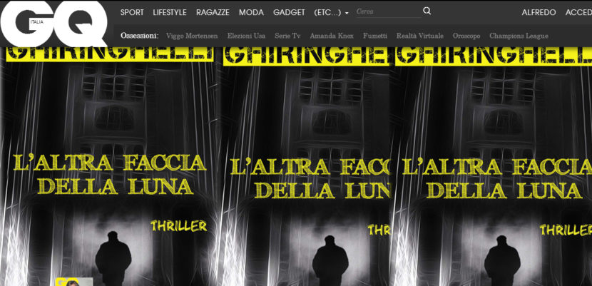 In ESCLUSIVA sul sito di GQ un capitolo del thriller “L’altra faccia della Luna”